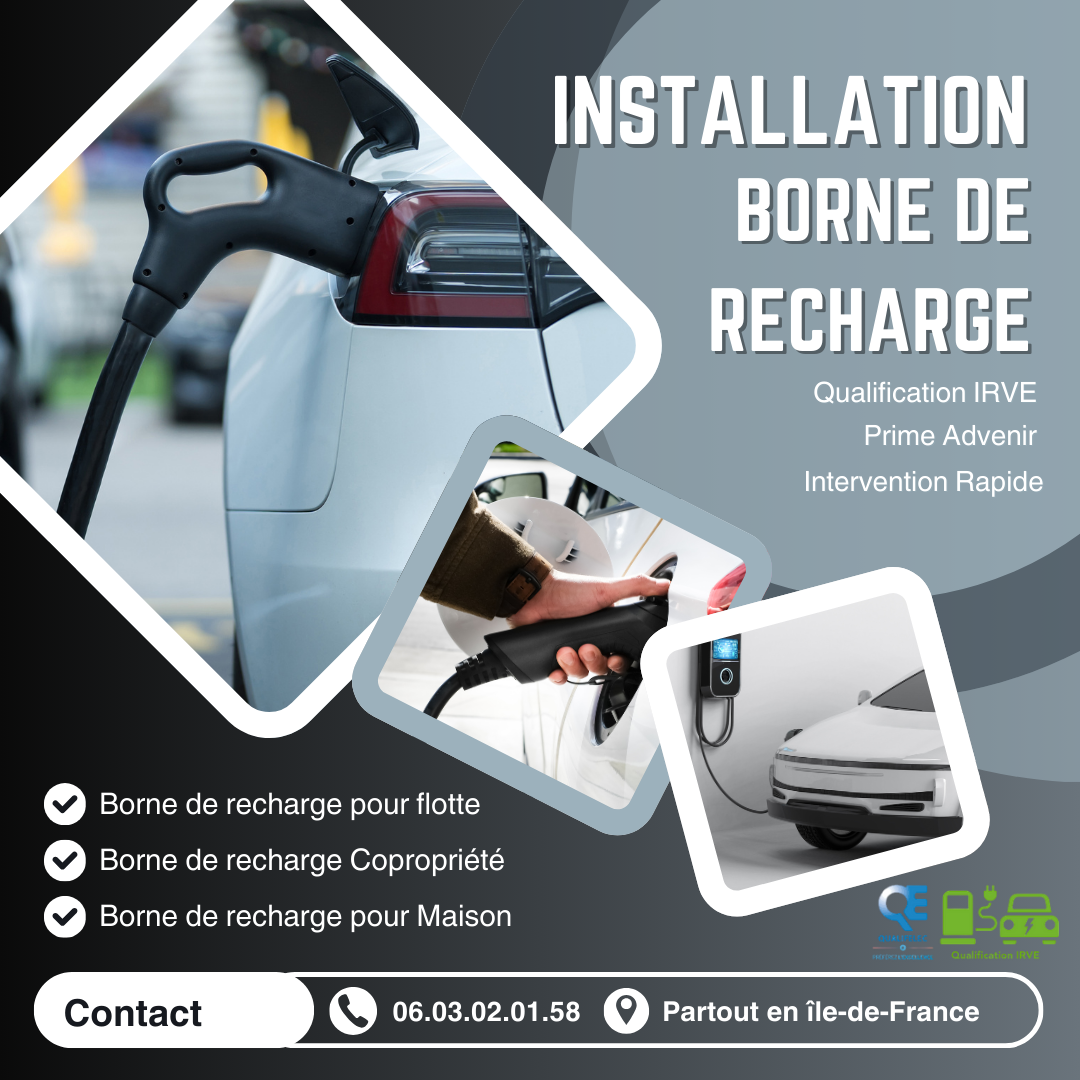Borne-de-recharge-véhicule-électrique Borne de recharge véhicule électrique